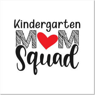 Kindergarten Mom Squad Posters and Art